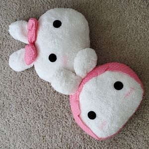 Cute Bunny Car Seat Neck Pillow Set of 2